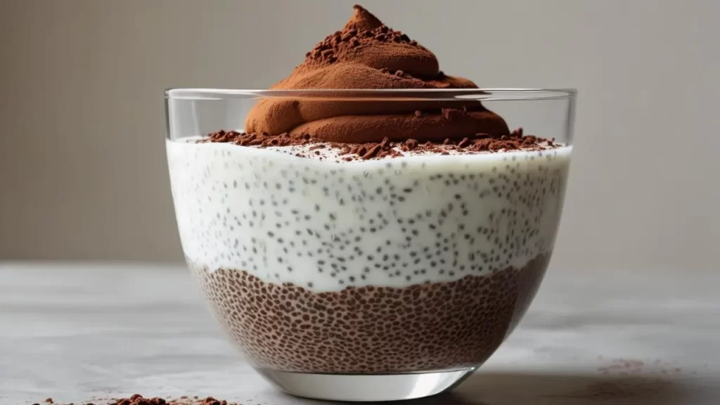 Doces saudáveis de geladeira com cacau e chia são a escolha perfeita para quem quer matar a vontade de açúcar sem sair da dieta.